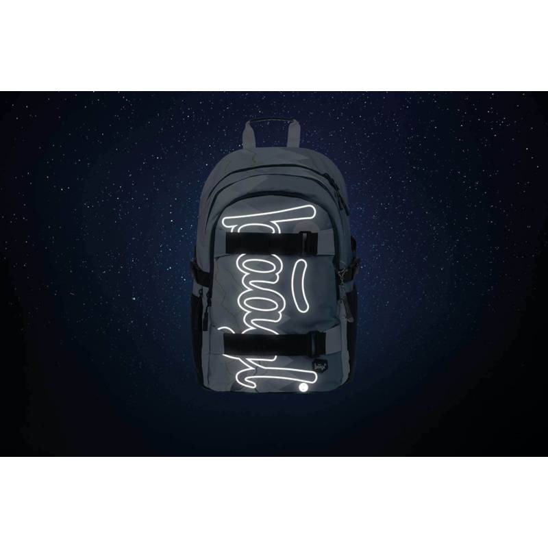 BAAGL SET 3 Skate Moon: batoh, peračník, sáček BAAGL SET 3 Skate Moon: batoh, peračník, sáček