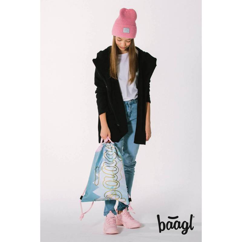 BAAGL SET 3 Skate Moon: batoh, peračník, sáček BAAGL SET 3 Skate Moon: batoh, peračník, sáček