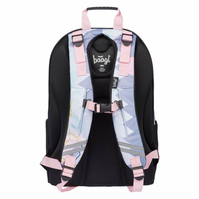 BAAGL SET 3 Skate Moon: batoh, peračník, sáček BAAGL SET 3 Skate Moon: batoh, peračník, sáček