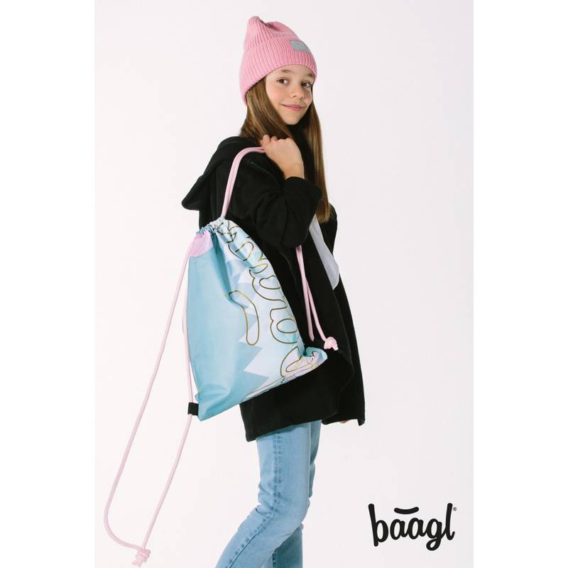 BAAGL SET 3 Skate Moon: batoh, peračník, sáček BAAGL SET 3 Skate Moon: batoh, peračník, sáček