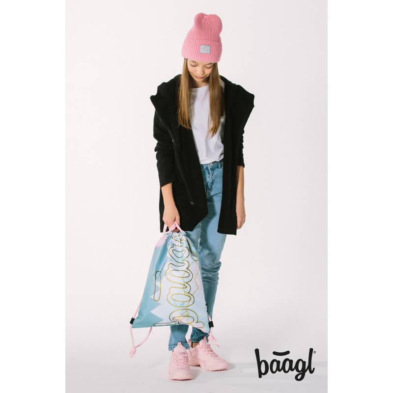 BAAGL SET 3 Skate Moon: batoh, peračník, sáček BAAGL SET 3 Skate Moon: batoh, peračník, sáček