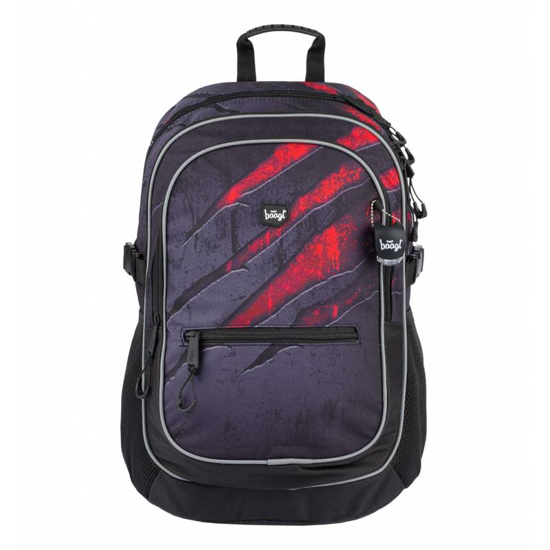 BAAGL SET 3 Core Láva: batoh, peračník, sáček BAAGL SET 3 Core Láva: batoh, peračník, sáček