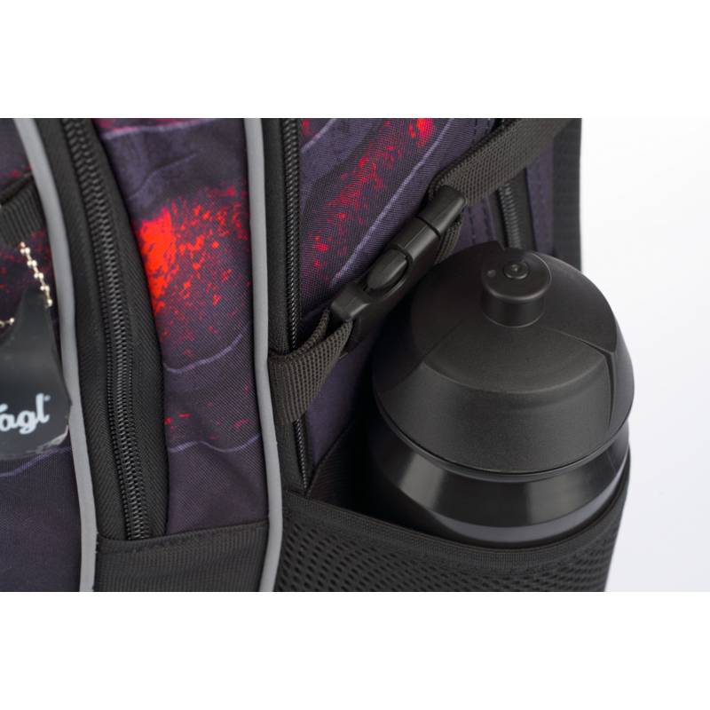 BAAGL SET 3 Core Láva: batoh, peračník, sáček BAAGL SET 3 Core Láva: batoh, peračník, sáček