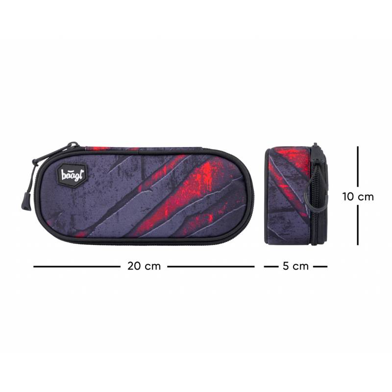 BAAGL SET 3 Core Láva: batoh, peračník, sáček BAAGL SET 3 Core Láva: batoh, peračník, sáček