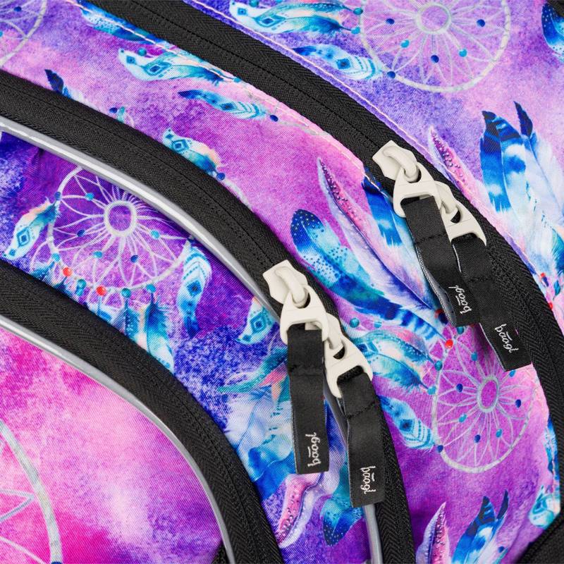 BAAGL SET 3 Core Lapač snů: batoh, peračník a sáček BAAGL SET 3 Core Lapač snů: batoh, peračník a sáček