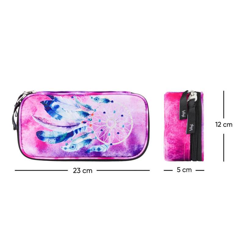 BAAGL SET 3 Core Lapač snů: batoh, peračník a sáček BAAGL SET 3 Core Lapač snů: batoh, peračník a sáček