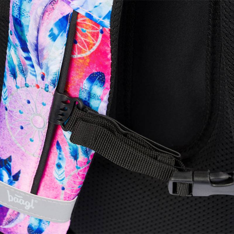 BAAGL SET 3 Core Lapač snů: batoh, peračník a sáček BAAGL SET 3 Core Lapač snů: batoh, peračník a sáček
