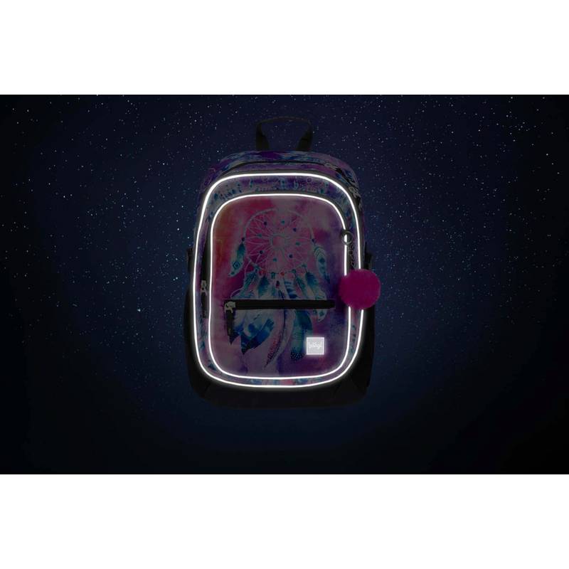 BAAGL SET 3 Core Lapač snů: batoh, peračník a sáček BAAGL SET 3 Core Lapač snů: batoh, peračník a sáček