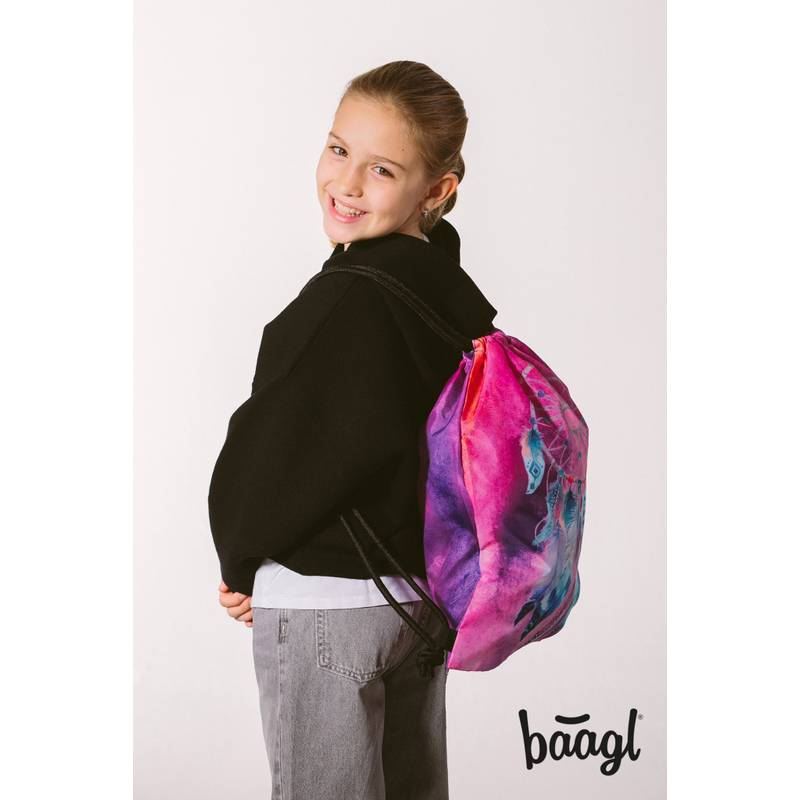 BAAGL SET 3 Core Lapač snů: batoh, peračník a sáček BAAGL SET 3 Core Lapač snů: batoh, peračník a sáček