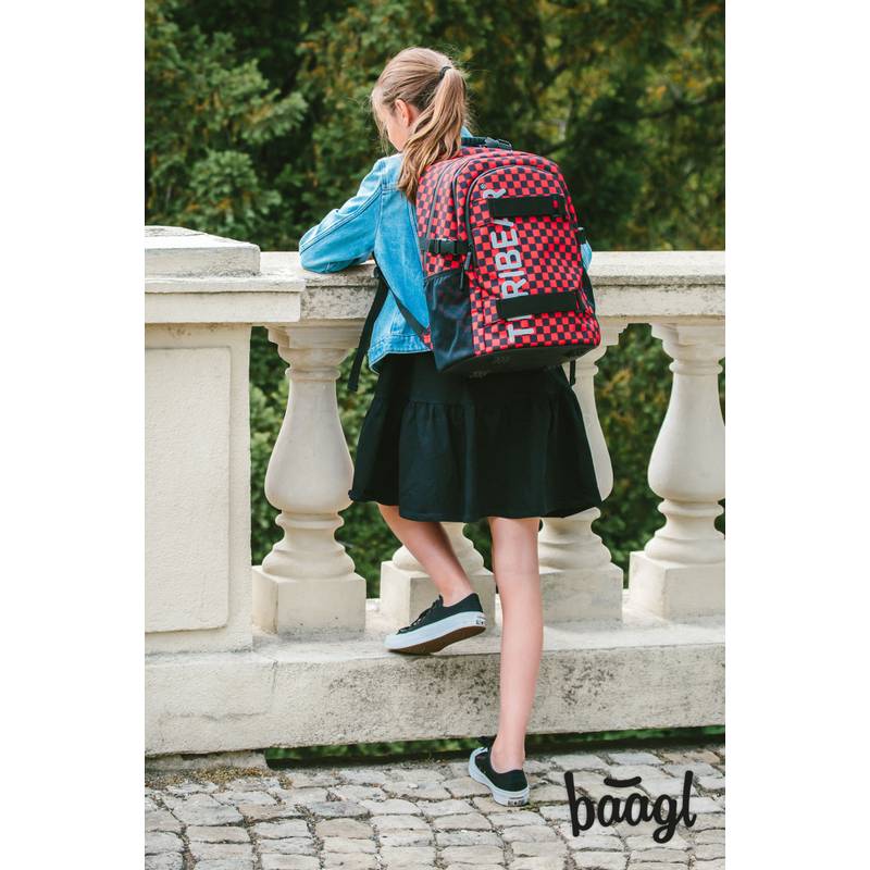 BAAGL SET 3 Skate TERIBEAR: batoh, peračník a sáček BAAGL SET 3 Skate TERIBEAR: batoh, peračník a sáček