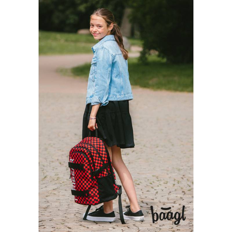 BAAGL SET 3 Skate TERIBEAR: batoh, peračník a sáček BAAGL SET 3 Skate TERIBEAR: batoh, peračník a sáček