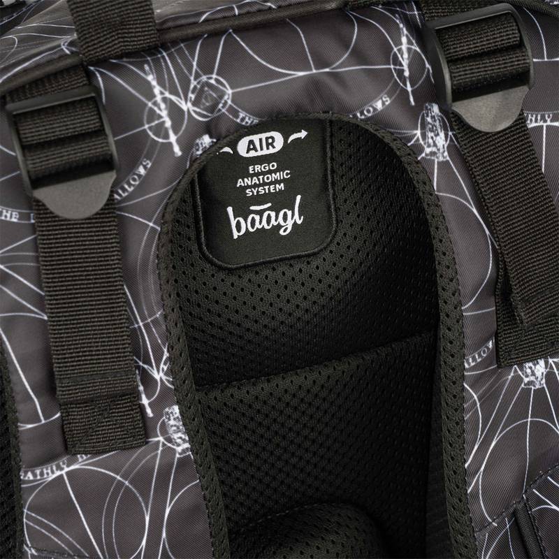 BAAGL SET 3 Skate Harry Potter Relikvie smrti: batoh, penál, sáček BAAGL SET 3 Skate Harry Potter Relikvie smrti: batoh, penál, sáček