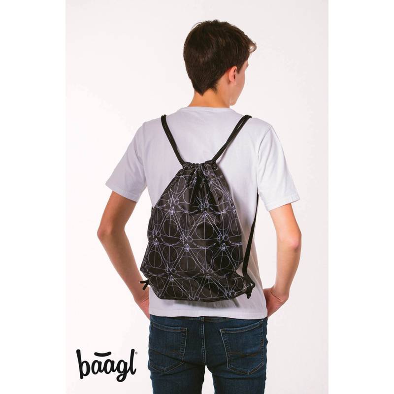 BAAGL SET 3 Skate Harry Potter Relikvie smrti: batoh, penál, sáček BAAGL SET 3 Skate Harry Potter Relikvie smrti: batoh, penál, sáček