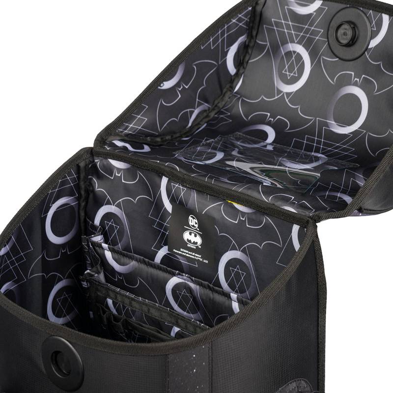 BAAGL SET 3 Ergo Batman Storm: atkovka, penál, sáček BAAGL SET 3 Ergo Batman Storm: atkovka, penál, sáček