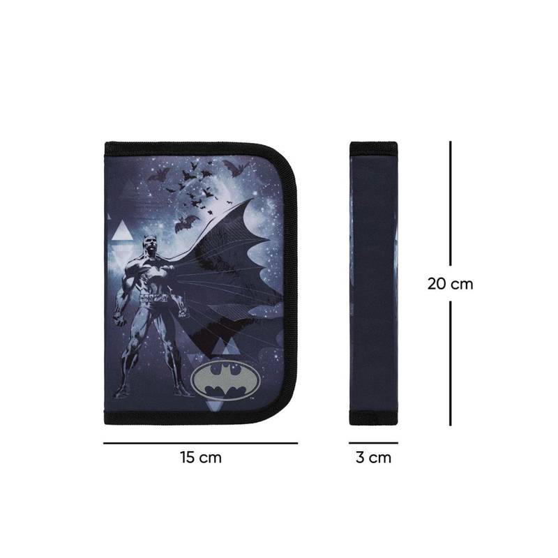 BAAGL SET 3 Ergo Batman Storm: atkovka, penál, sáček BAAGL SET 3 Ergo Batman Storm: atkovka, penál, sáček