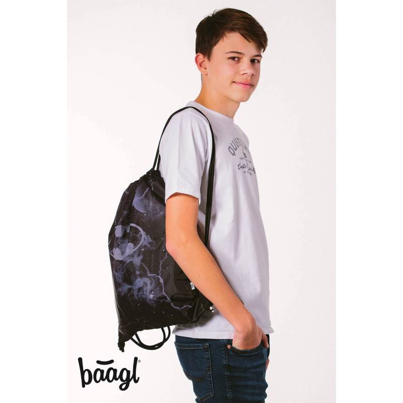 BAAGL SET 3 Ergo Batman Storm: atkovka, penál, sáček BAAGL SET 3 Ergo Batman Storm: atkovka, penál, sáček