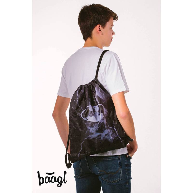 BAAGL SET 3 Ergo Batman Storm: atkovka, penál, sáček BAAGL SET 3 Ergo Batman Storm: atkovka, penál, sáček