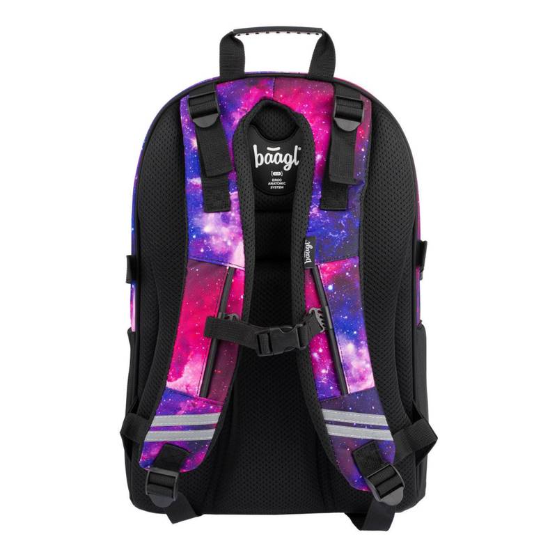 BAAGL SET 5 Skate Galaxy: batoh, peračník, sáček, desky, peněženka BAAGL SET 5 Skate Galaxy: batoh, peračník, sáček, desky, peněženka