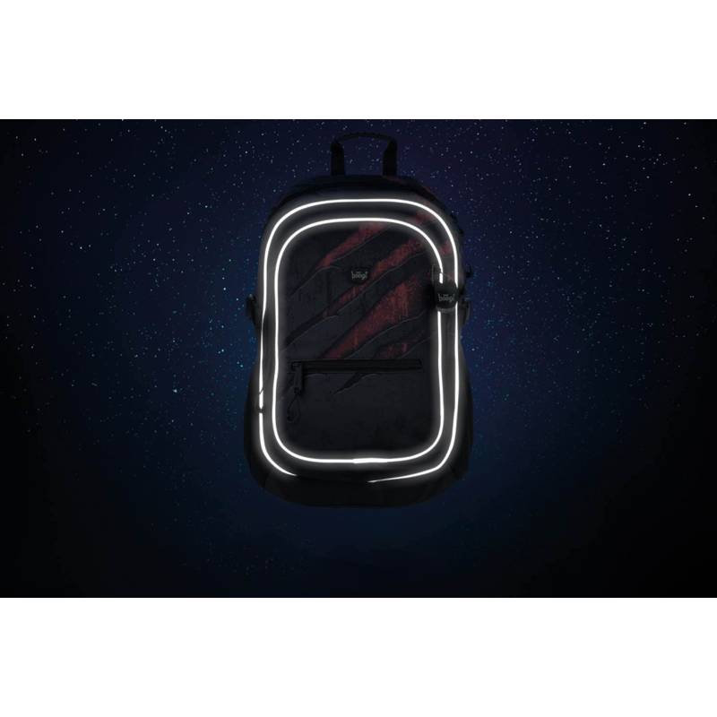 BAAGL SET 5 Core Láva: batoh, peračník, sáček, desky, peněženka BAAGL SET 5 Core Láva: batoh, peračník, sáček, desky, peněženka