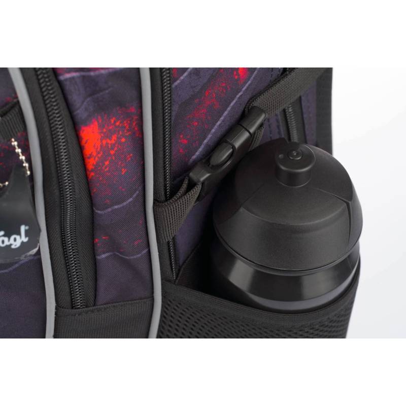 BAAGL SET 5 Core Láva: batoh, peračník, sáček, desky, peněženka BAAGL SET 5 Core Láva: batoh, peračník, sáček, desky, peněženka