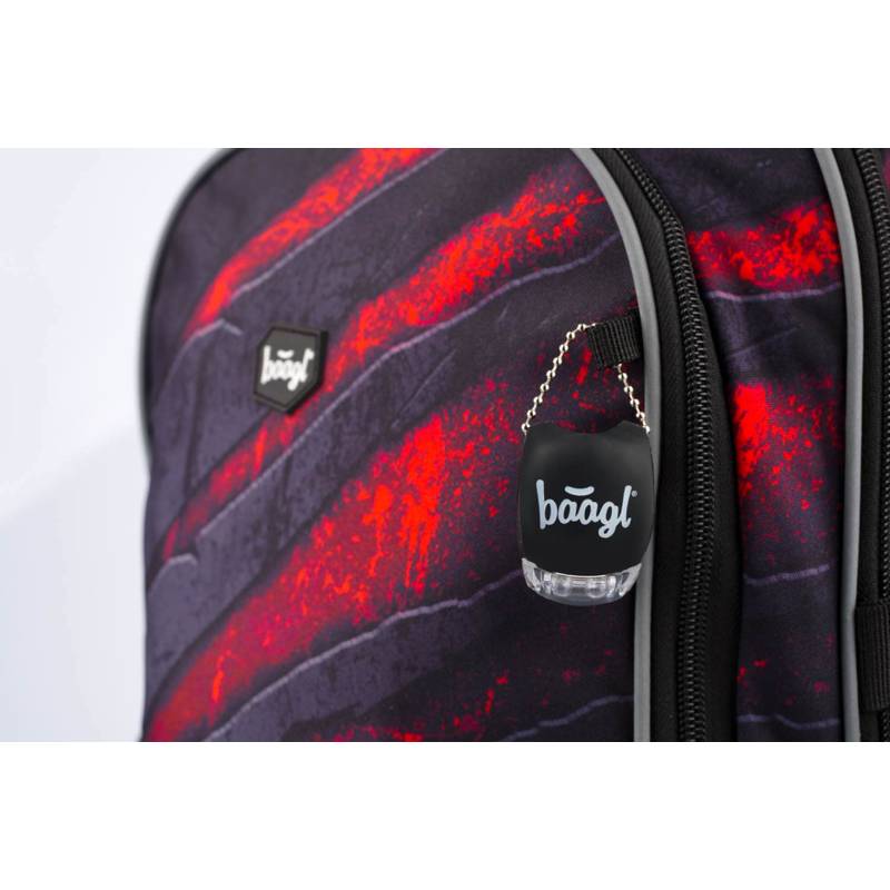BAAGL SET 5 Core Láva: batoh, peračník, sáček, desky, peněženka BAAGL SET 5 Core Láva: batoh, peračník, sáček, desky, peněženka