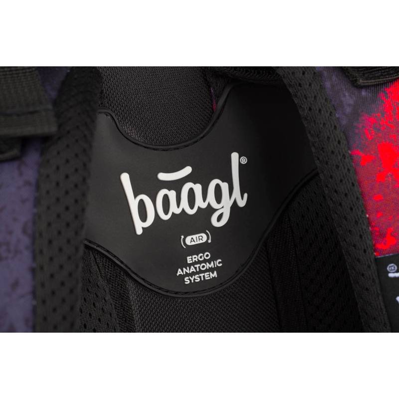 BAAGL SET 5 Core Láva: batoh, peračník, sáček, desky, peněženka BAAGL SET 5 Core Láva: batoh, peračník, sáček, desky, peněženka