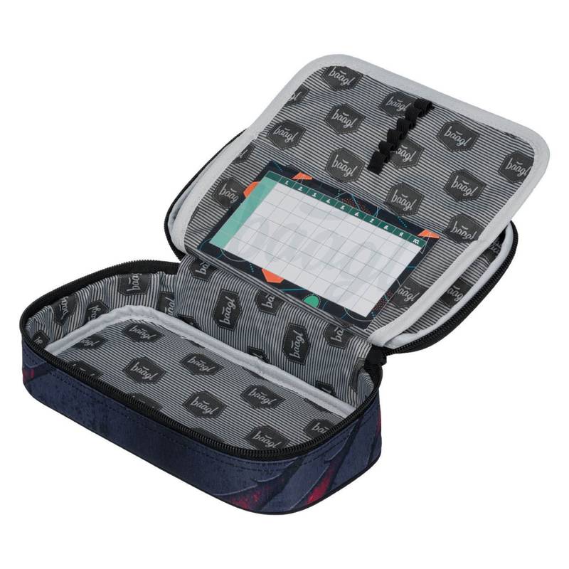 BAAGL SET 5 Core Láva: batoh, peračník, sáček, desky, peněženka BAAGL SET 5 Core Láva: batoh, peračník, sáček, desky, peněženka