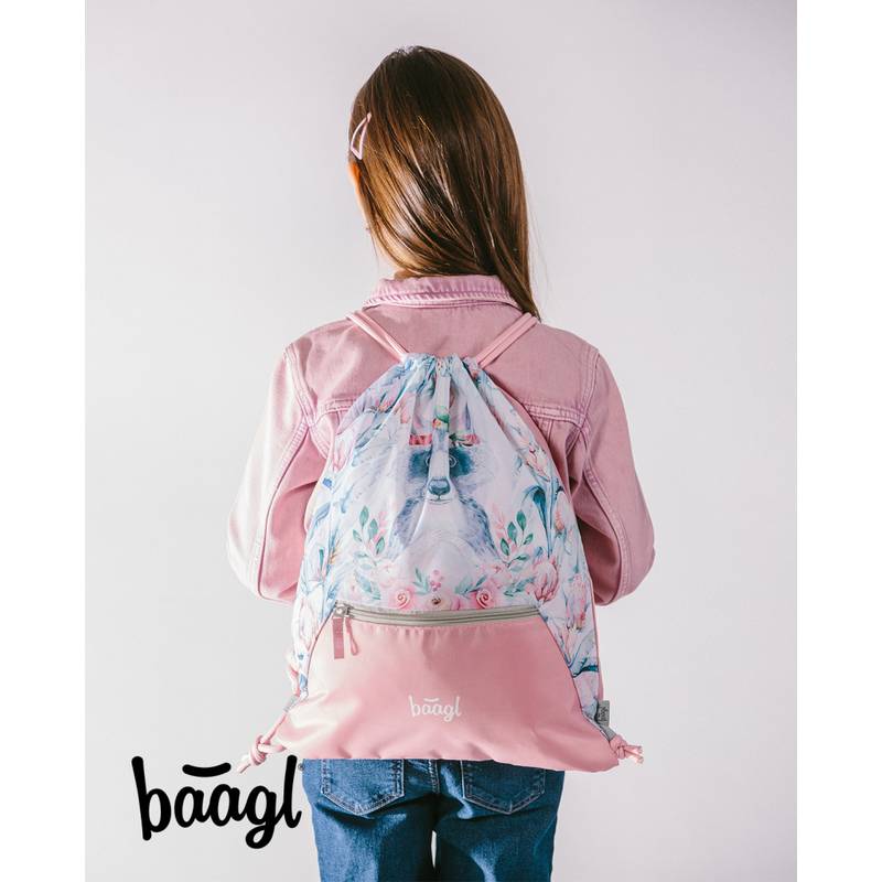 BAAGL SADA 3 Shelly Mýval: aktovka, penál, sáček BAAGL SADA 3 Shelly Mýval: aktovka, penál, sáček