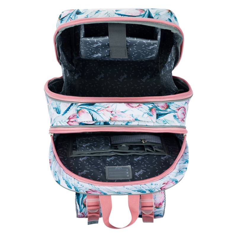 BAAGL SADA 3 Shelly Mýval: aktovka, penál, sáček BAAGL SADA 3 Shelly Mýval: aktovka, penál, sáček