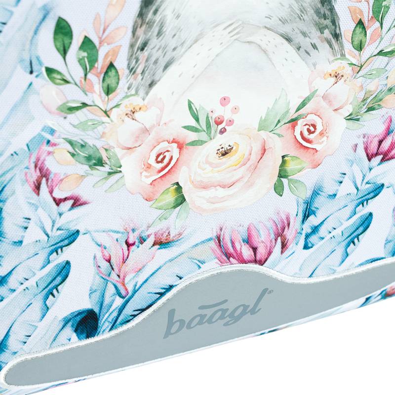 BAAGL SADA 3 Shelly Mýval: aktovka, penál, sáček BAAGL SADA 3 Shelly Mýval: aktovka, penál, sáček