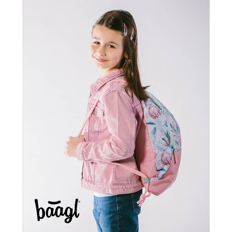 BAAGL SADA 3 Shelly Mýval: aktovka, penál, sáček BAAGL SADA 3 Shelly Mýval: aktovka, penál, sáček