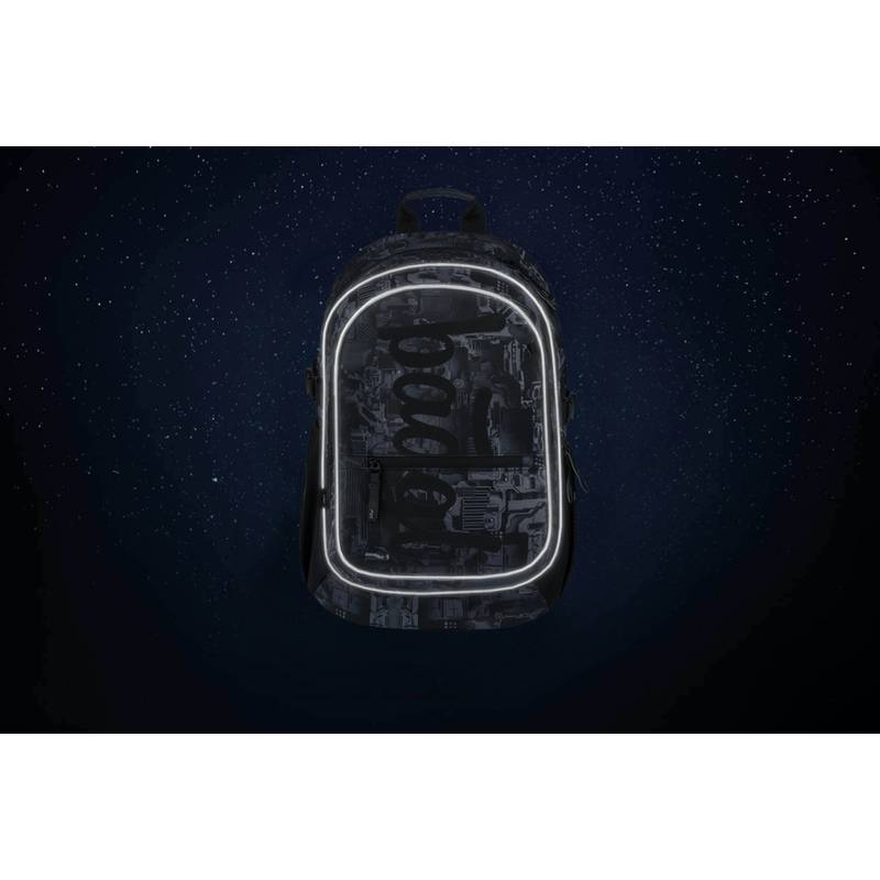 BAAGL SADA 3 Core Technic: batoh, penál, sáček BAAGL SADA 3 Core Technic: batoh, penál, sáček