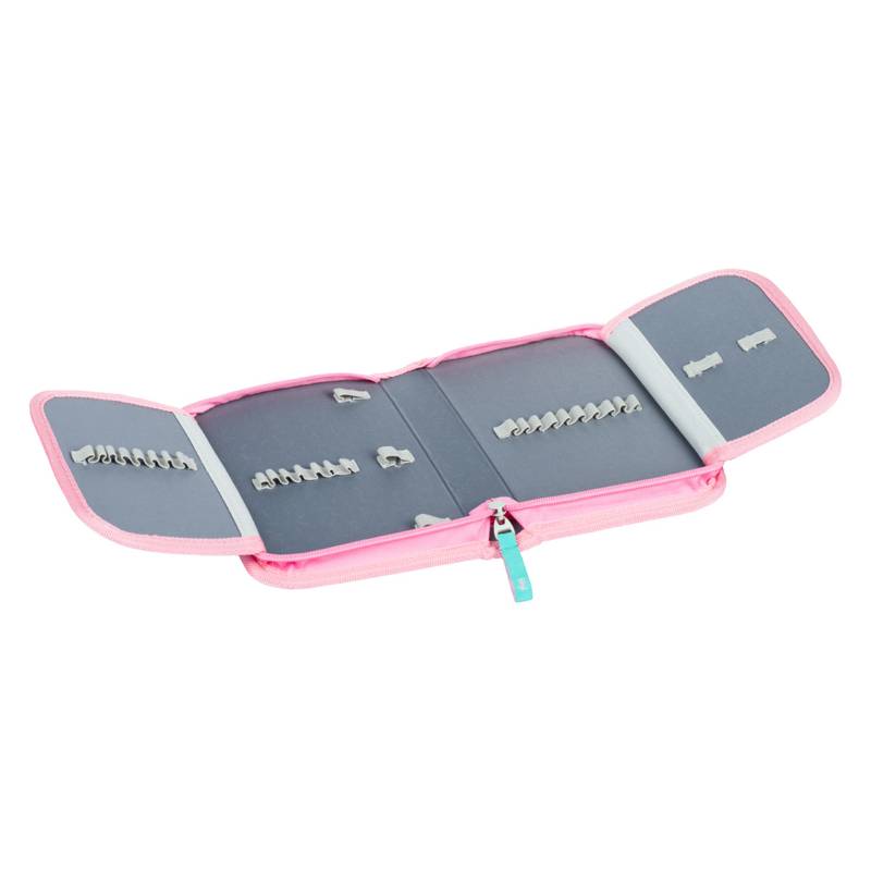 BAAGL SADA 3 Zippy Plameňák: aktovka, penál, sáček BAAGL SADA 3 Zippy Plameňák: aktovka, penál, sáček