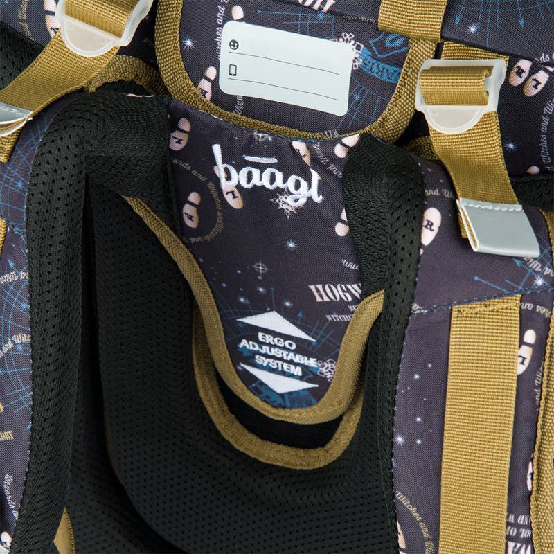 BAAGL SADA 3 Ergo Harry Potter Záškodnická mapa: aktovka, penál, sáček BAAGL SADA 3 Ergo Harry Potter Záškodnická mapa: aktovka, penál, sáček