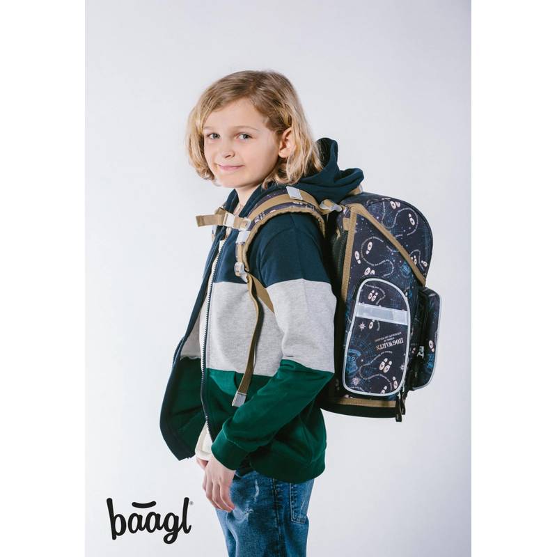 BAAGL SADA 3 Ergo Harry Potter Záškodnická mapa: aktovka, penál, sáček BAAGL SADA 3 Ergo Harry Potter Záškodnická mapa: aktovka, penál, sáček