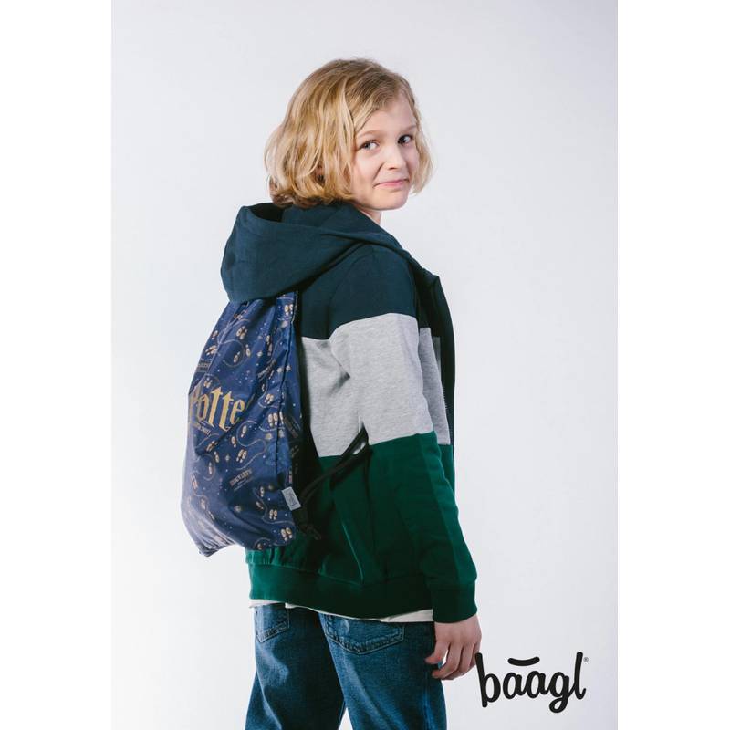 BAAGL SADA 3 Ergo Harry Potter Záškodnická mapa: aktovka, penál, sáček BAAGL SADA 3 Ergo Harry Potter Záškodnická mapa: aktovka, penál, sáček