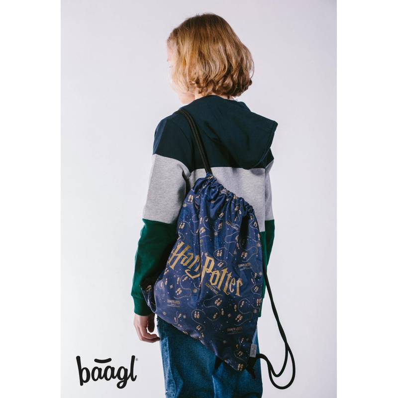 BAAGL SADA 3 Ergo Harry Potter Záškodnická mapa: aktovka, penál, sáček BAAGL SADA 3 Ergo Harry Potter Záškodnická mapa: aktovka, penál, sáček