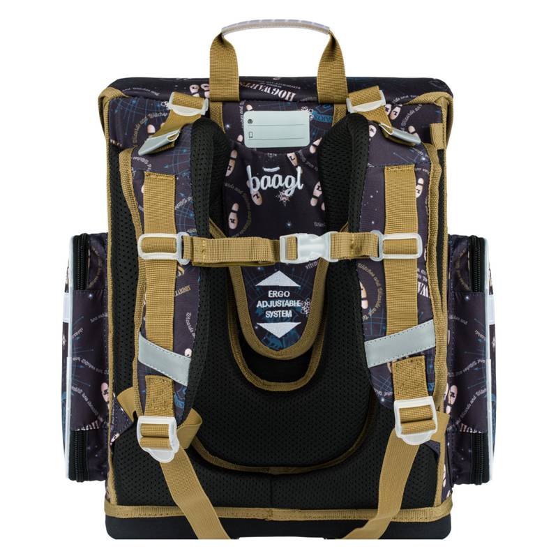 BAAGL SADA 3 Ergo Harry Potter Záškodnická mapa: aktovka, penál, sáček BAAGL SADA 3 Ergo Harry Potter Záškodnická mapa: aktovka, penál, sáček