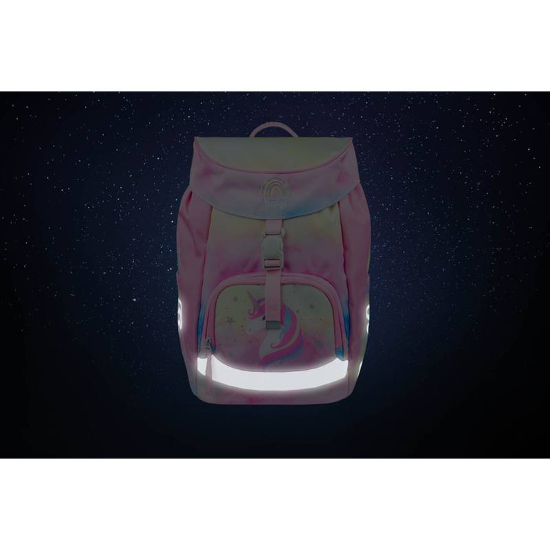 BAAGL SADA 3 Airy Rainbow Unicorn: atkovka, penál, sáček BAAGL SADA 3 Airy Rainbow Unicorn: atkovka, penál, sáček