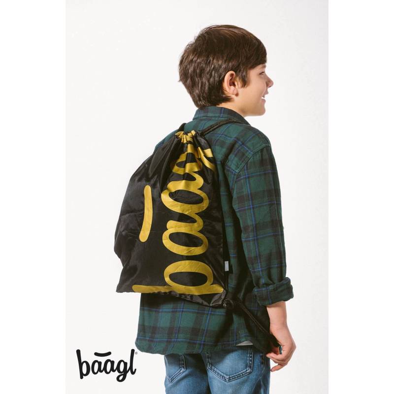 BAAGL SET 5 Skate Gold: batoh, peračník, sáček, desky, peněženka BAAGL SET 5 Skate Gold: batoh, peračník, sáček, desky, peněženka