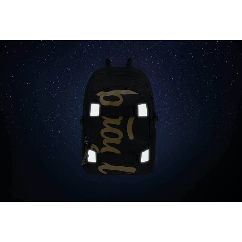 BAAGL SET 5 Skate Gold: batoh, peračník, sáček, desky, peněženka BAAGL SET 5 Skate Gold: batoh, peračník, sáček, desky, peněženka