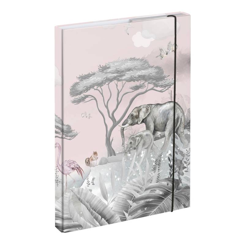 BAAGL SET 5 Ergo Safari: aktovka, peračník, sáček, desky, box BAAGL SET 5 Ergo Safari: aktovka, peračník, sáček, desky, box