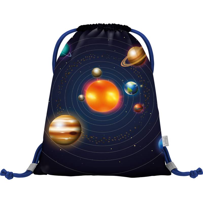 BAAGL SET 5 Zippy Planety: aktovka, peračník, sáček, desky, box BAAGL SET 5 Zippy Planety: aktovka, peračník, sáček, desky, box