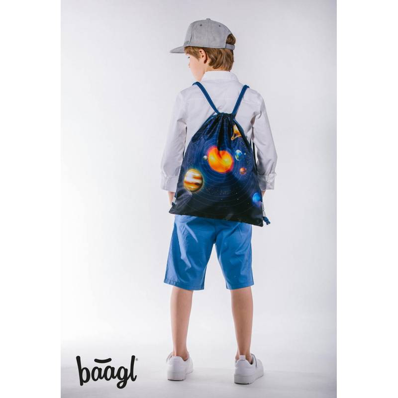 BAAGL SET 5 Zippy Planety: aktovka, peračník, sáček, desky, box BAAGL SET 5 Zippy Planety: aktovka, peračník, sáček, desky, box