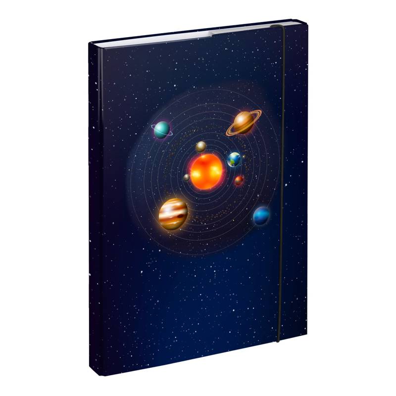 BAAGL SET 5 Zippy Planety: aktovka, peračník, sáček, desky, box BAAGL SET 5 Zippy Planety: aktovka, peračník, sáček, desky, box