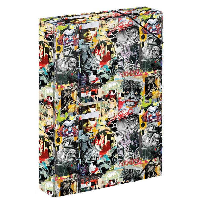 BAAGL SET 5 Skate Batman Comics: batoh, peračník, sáček, desky, peněženka BAAGL SET 5 Skate Batman Comics: batoh, peračník, sáček, desky, peněženka