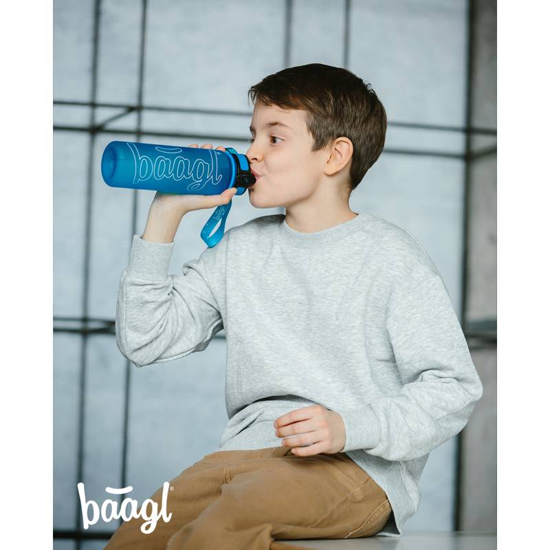 BAAGL SET 5 Skate Bluelight: batoh, peračník, sáček, láhev, peněženka BAAGL SET 5 Skate Bluelight: batoh, peračník, sáček, láhev, peněženka