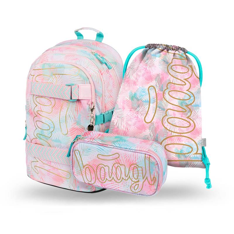 BAAGL SADA 3 Skate Sunset: batoh, penál, sáček BAAGL SADA 3 Skate Sunset: batoh, penál, sáček