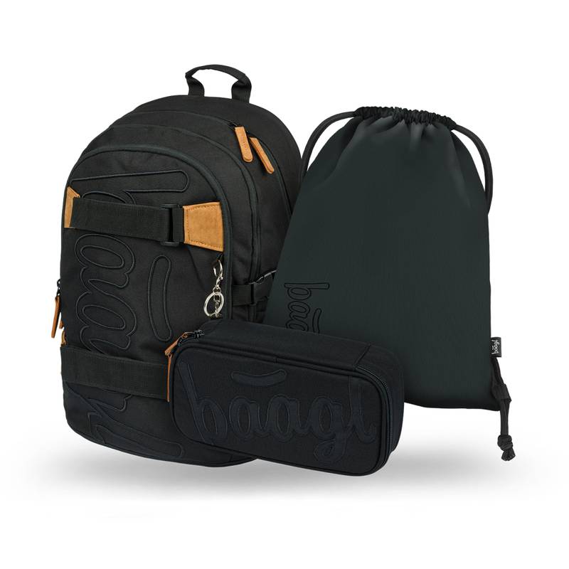 BAAGL SADA 3 Skate Darkness: batoh, penál, kapsa BAAGL SADA 3 Skate Darkness: batoh, penál, kapsa