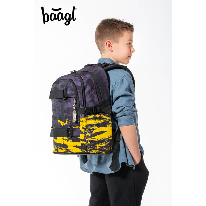 BAAGL SADA 3 Skate Dune: batoh, penál, sáček BAAGL SADA 3 Skate Dune: batoh, penál, sáček
